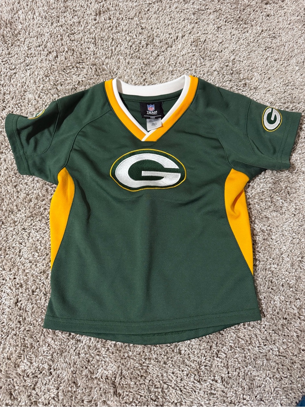 Green Bay Kids' 3T Sleeve Jersey Tee